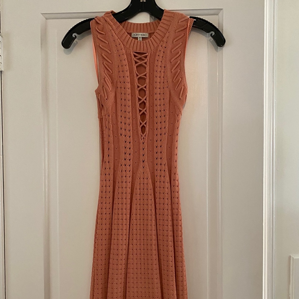 Ronny Kobo Laced Dress